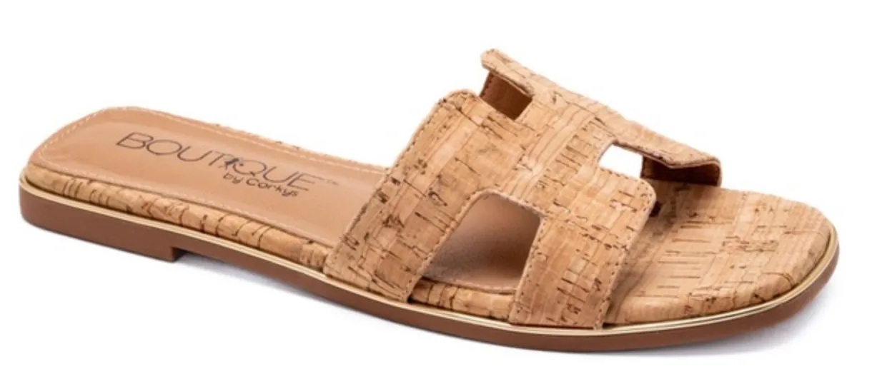 Picture Perfect Sandal Cork Slide