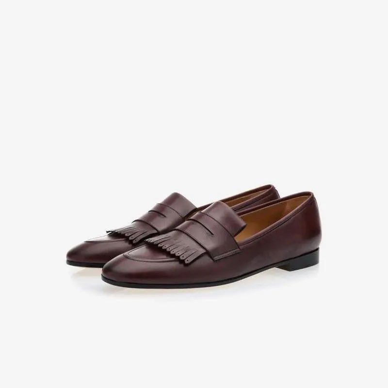 Refined Leather Penny Loafers