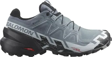 Salomon Women's Speedcross 6 Gore-Tex® Trail Runners- Flint Stone/ Black