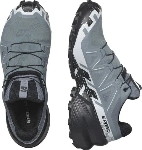 Salomon Women's Speedcross 6 Gore-Tex® Trail Runners- Flint Stone/ Black