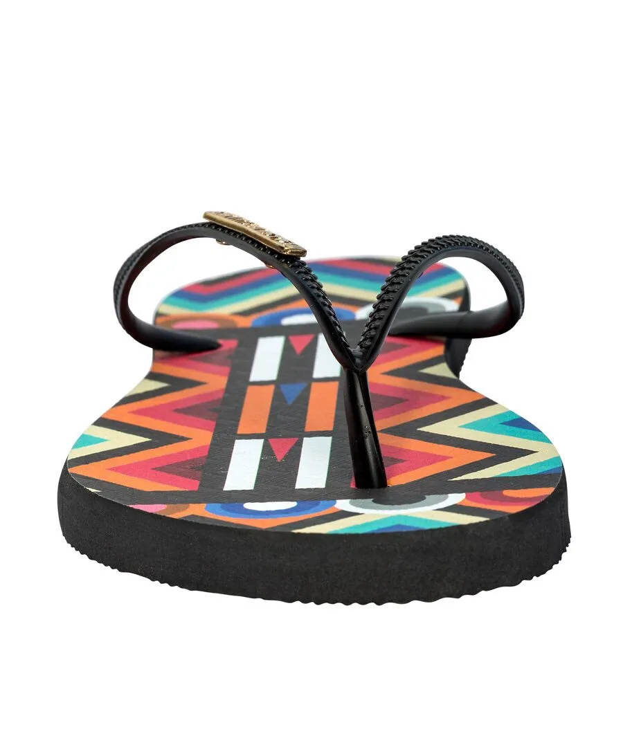 Samba Sol Women's Fashion Collection Flip Flops - Tribal