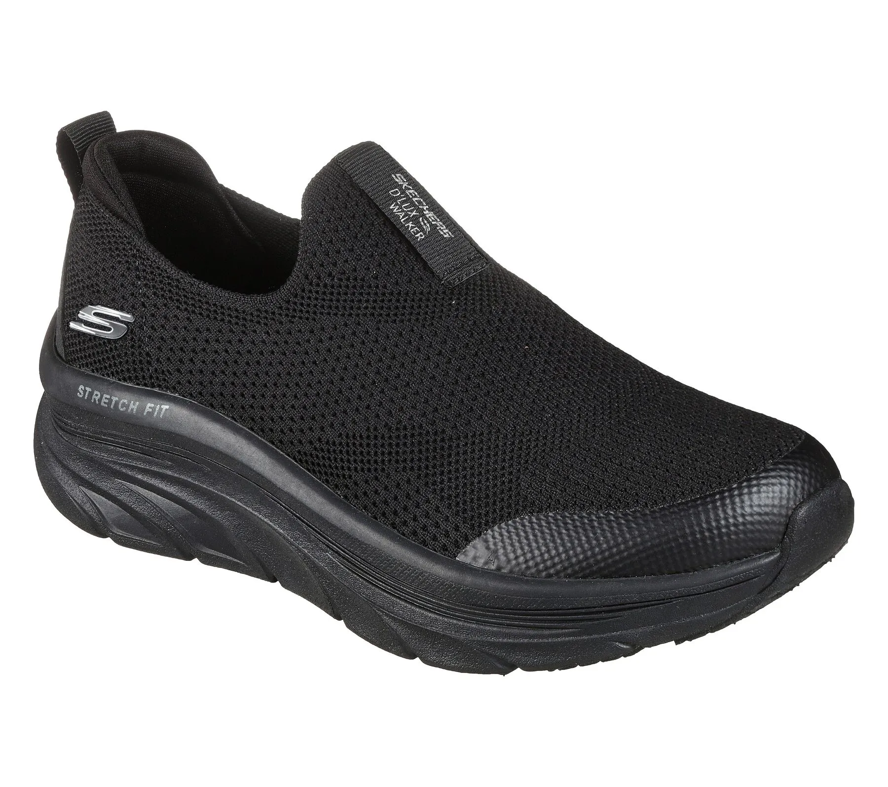 Skechers D'lux Walker-Quick Upgrade Fashion Sneaker Black