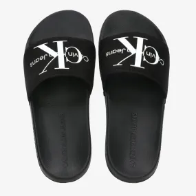 Slide Monogram Co Slides - Black