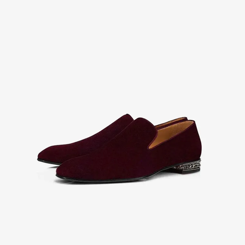 Spiked Heel Loafers – Chic Dance & Party Shoes
