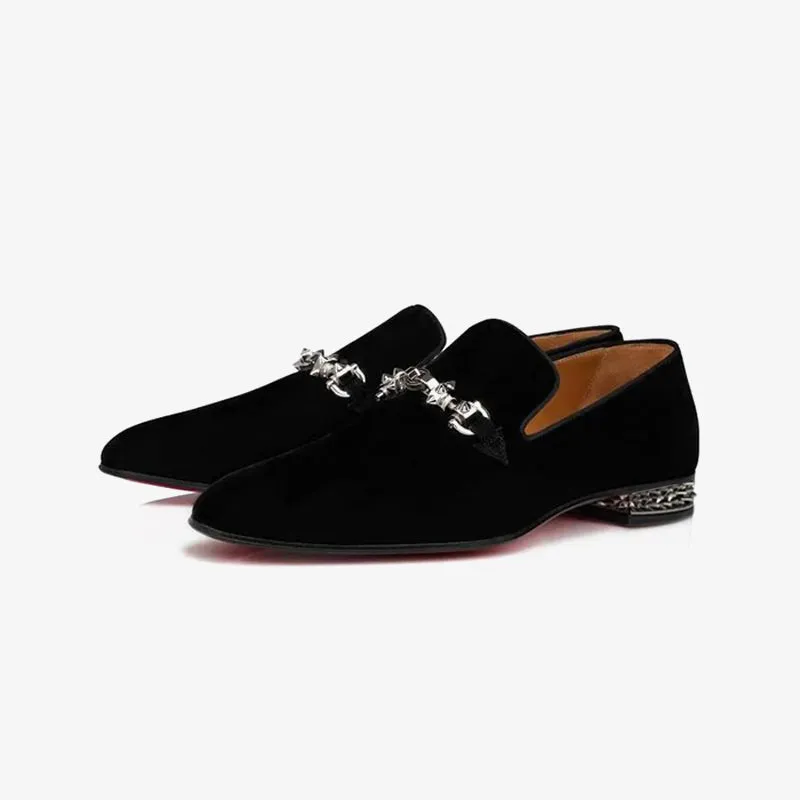 Spiked Heel Loafers – Chic Dance & Party Shoes