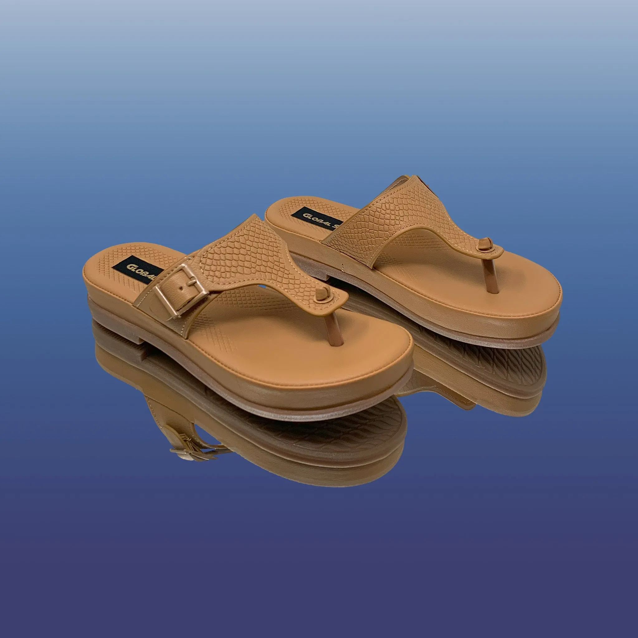 Stylish Tan Casual Sandals