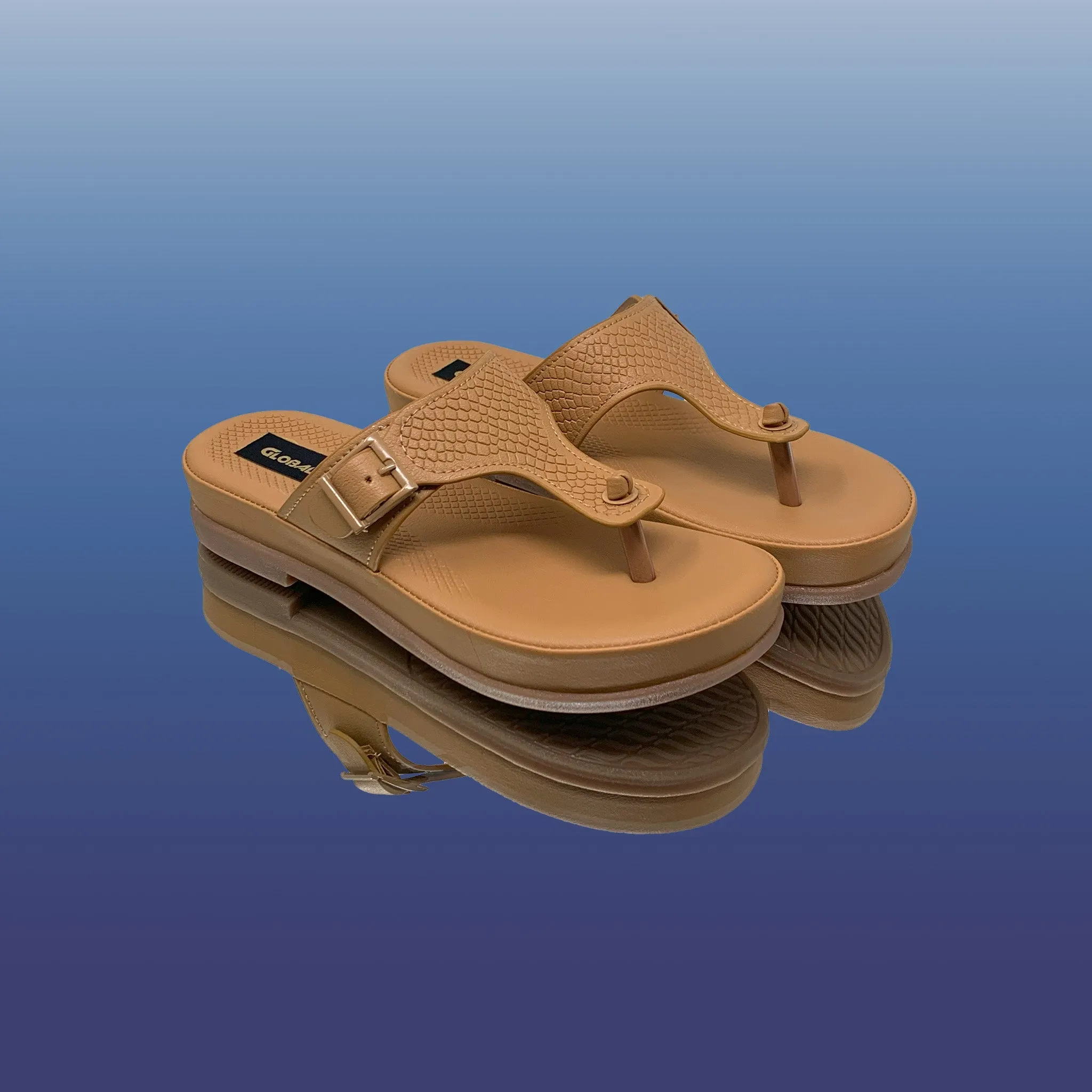 Stylish Tan Casual Sandals