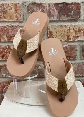 Summer Break Sandal • Raffia