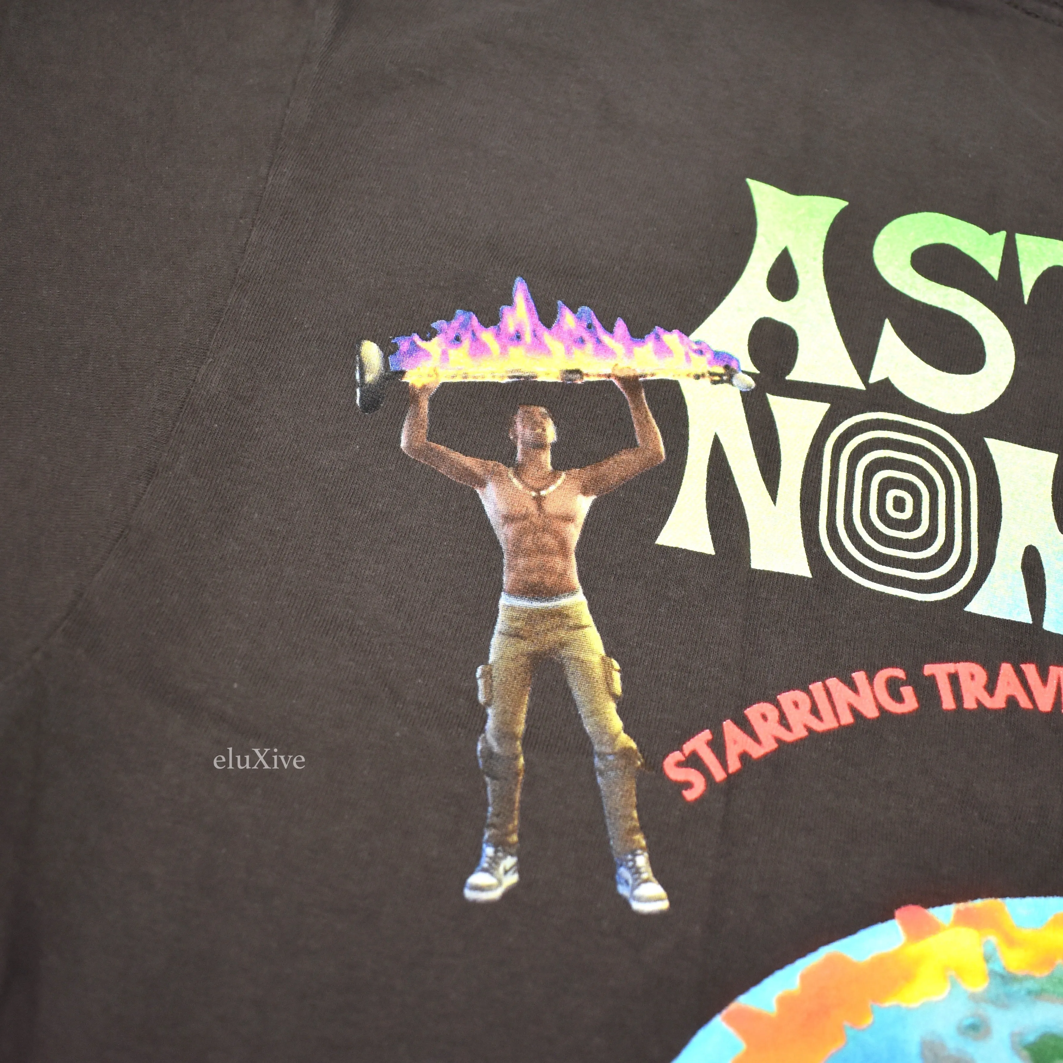 Travis Scott - Fortnite Event Logo T-Shirt (Brown)