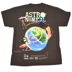 Travis Scott - Fortnite Event Logo T-Shirt (Brown)