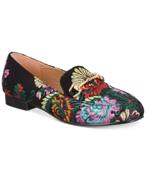 Wanted Holiday Slip-On Loafer with Decorative Chain Detail- (Black, 10)