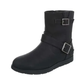 Women's Classic Ankle Boots   black